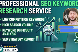 do keyword research and competitor analysis