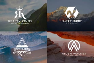 do unique modern minimalist luxury business logo desig