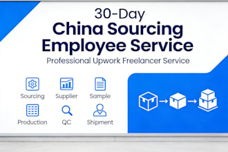 your dedicated low cost china sourcing specialist 30 days full time support