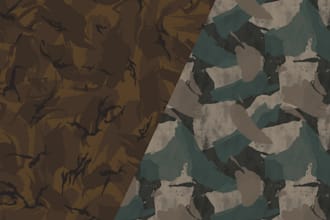 create seamless camouflage patterns for you