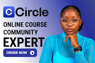 setup circle so online course setup circle so community circle so landing page