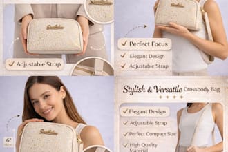 design high converting product images for amazon  and flipkart with infographic