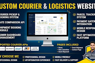 build courier pickup and booking website with courier API