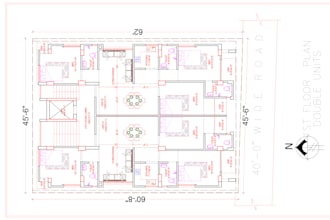 convert sketch or pdf to autocad floor plan