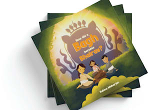 illustrate a whimsical childrens book