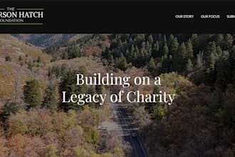 create a simple easy to navigate website