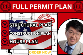 licensed engineer,full blueprint, load calculation, architectural and floor plan