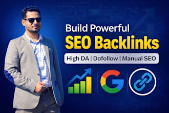 create high quality manual dofollow seo backlinks