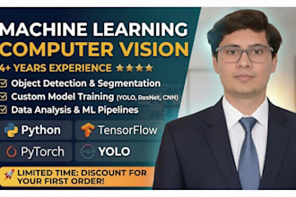 be machine learning engineer for deep learning and computer vision in python
