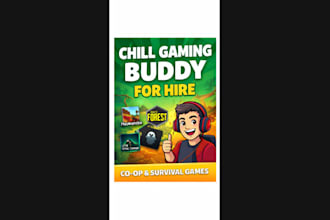 be your chill gaming buddy for co op games