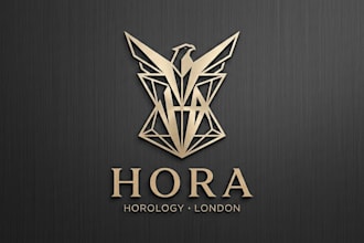 design a luxury and unique watch brand logo