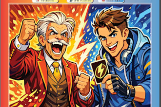 design professional box art for games and products