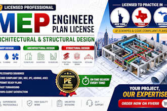 mep engineer plan license architect structural design in new york texas michigan