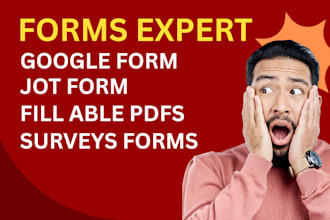 create jotform, google form, cognito form, typeform, online form, surveys