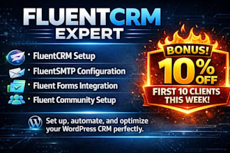 be your fluent forms, fluent SMTP, fluent community and fluent CRM expert