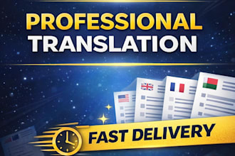 professionally translate english french malagasy documents