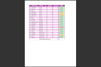 convert pdf to excel
