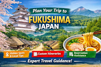 help you plan your trip to fukushima japan
