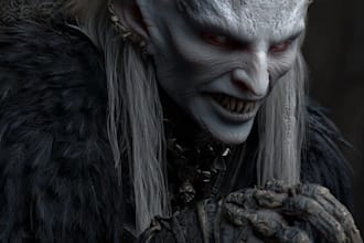 fantasy horror and fantasy horror character