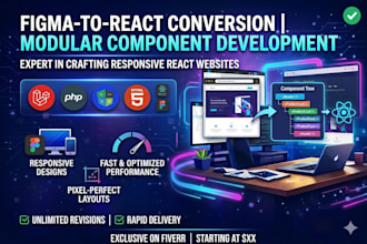 build a premium react frontend with gsap animations and figma to react