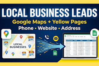 scrape google maps data with emails, phones for targeted lead generation