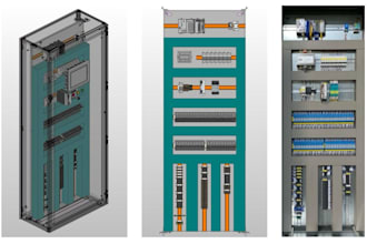 create schematic drawings of any power or control panel using eplan