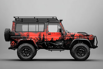 car wrap design, van wrap design, vehicle wrap, van wrap