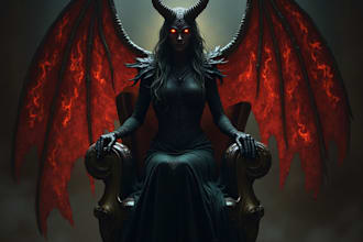 draw horror and dark fantasy illustrations