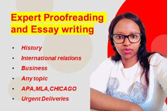 tutor and edit your business, history and current affairs documents