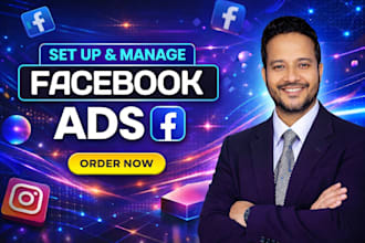 setup and manage facebook ads campaign, instagram ads, shopify fb ads, meta ads