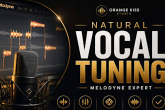 deliver professional melodyne vocal tuning