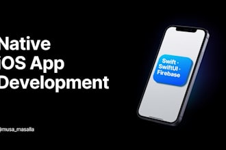 build a native ios app using swift and swiftui