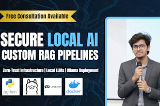 build a secure local ai system for your private data