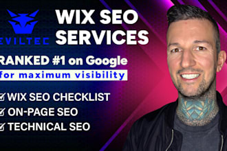 do professional wix SEO optimization to boost google ranking