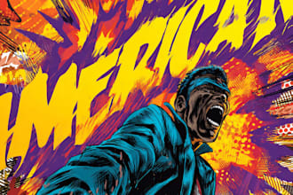 draw original indie comic book illustration
