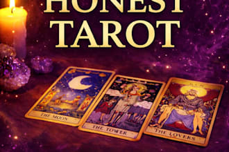 give an honest tarot reading for love, career, and life