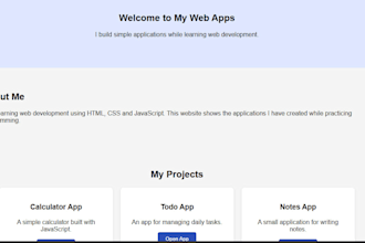 build a responsive HTML CSS javascript website