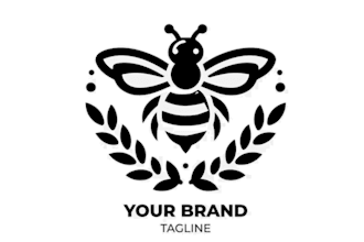 design exclusive bee logo