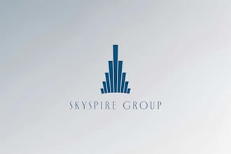 design a modern luxury logo and complete brand design