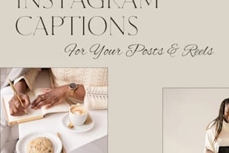 write engaging instagram captions for posts and reels