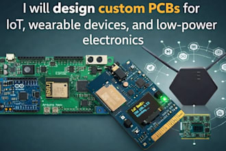 design custom pcbs for iot, wearable devices, and low power electronics