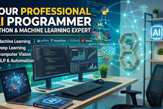 be your professional ai, python programmer and machine learning expert