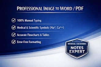 convert images to word or PDF with accurate typing