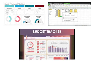 create custom budget excel spreadsheet goggle sheet vba csv charts KPI dashboard