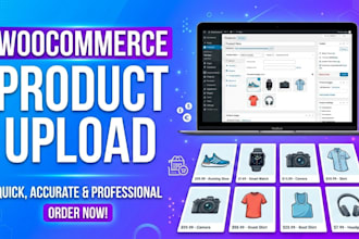 upload products to your wordpress ecommerce website