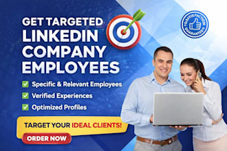 setup and add linkedin business page employees, promote, marketing, optimization