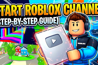 setup roblox youtube channel with SEO and strategy