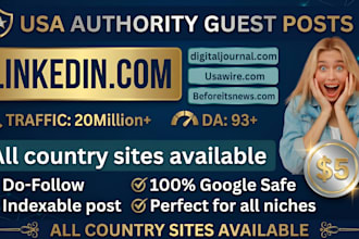 publish premium post  linkedin,com with editorial guest post