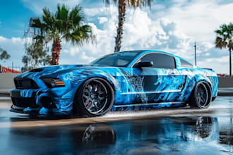 make eye catching your car and vehicle wrap design