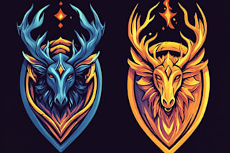 create a unique fantasy logo